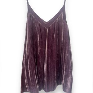 Lucky Brand Velvet Top; Great Condition
